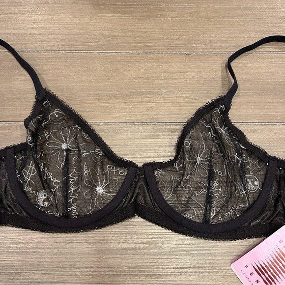 NWT! Savage x Fenty Dear Diary Bra - Picture 8 of 9